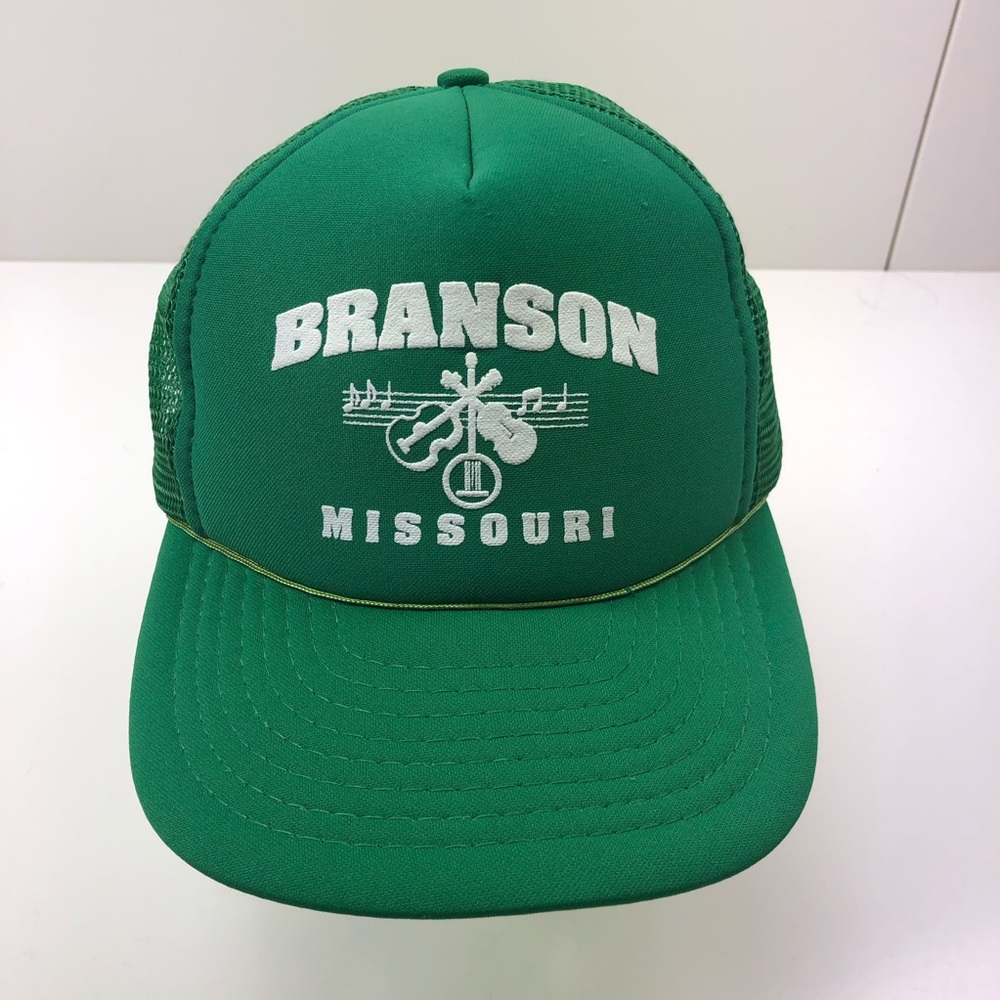 Branson Missouri Green SnapBack Trucker Hat